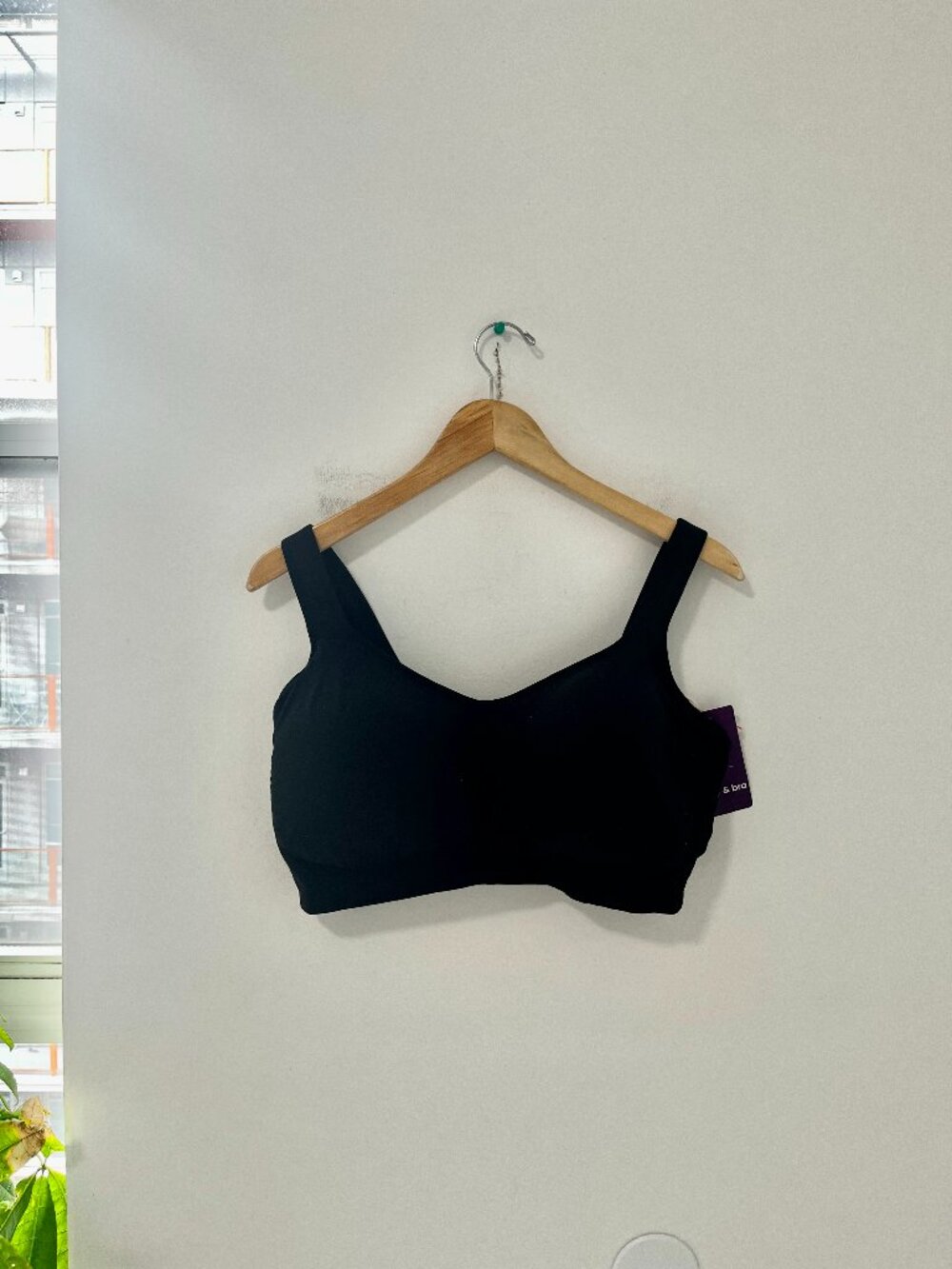 NEW Body & Bra Black Stretchy Bra Size 4